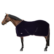 EQUITHÈME Fleece Rug Polyfun Navy/White