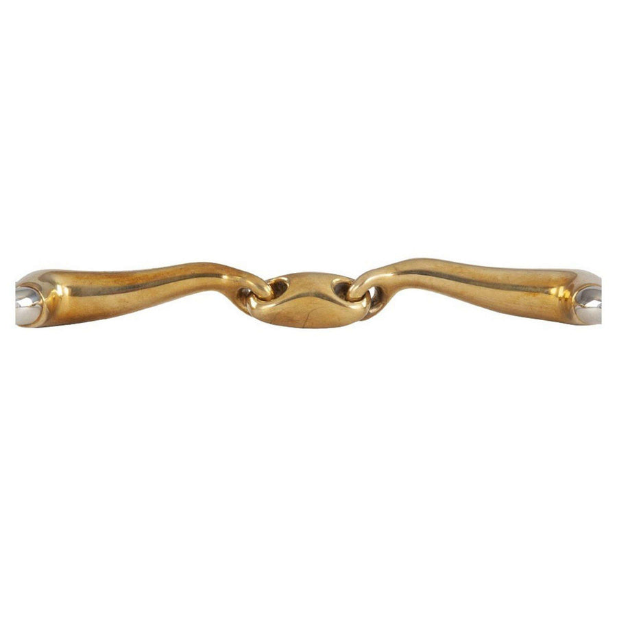 BR Eggbut Snaffle Soft Contact Curved 16mm