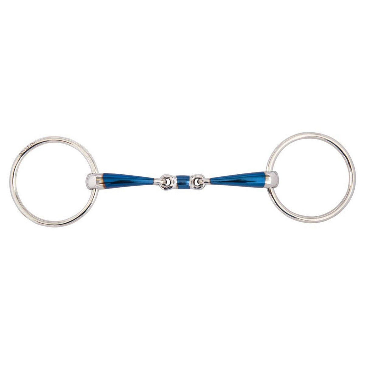 BR Loose Ring Snaffle Sweet Iron Double Broken 14mm