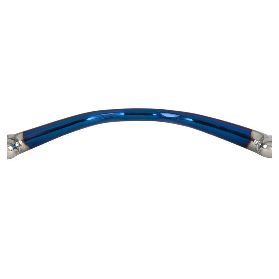 BR Eggbut Snaffle Sweet Iron 14mm Straight Mouth
