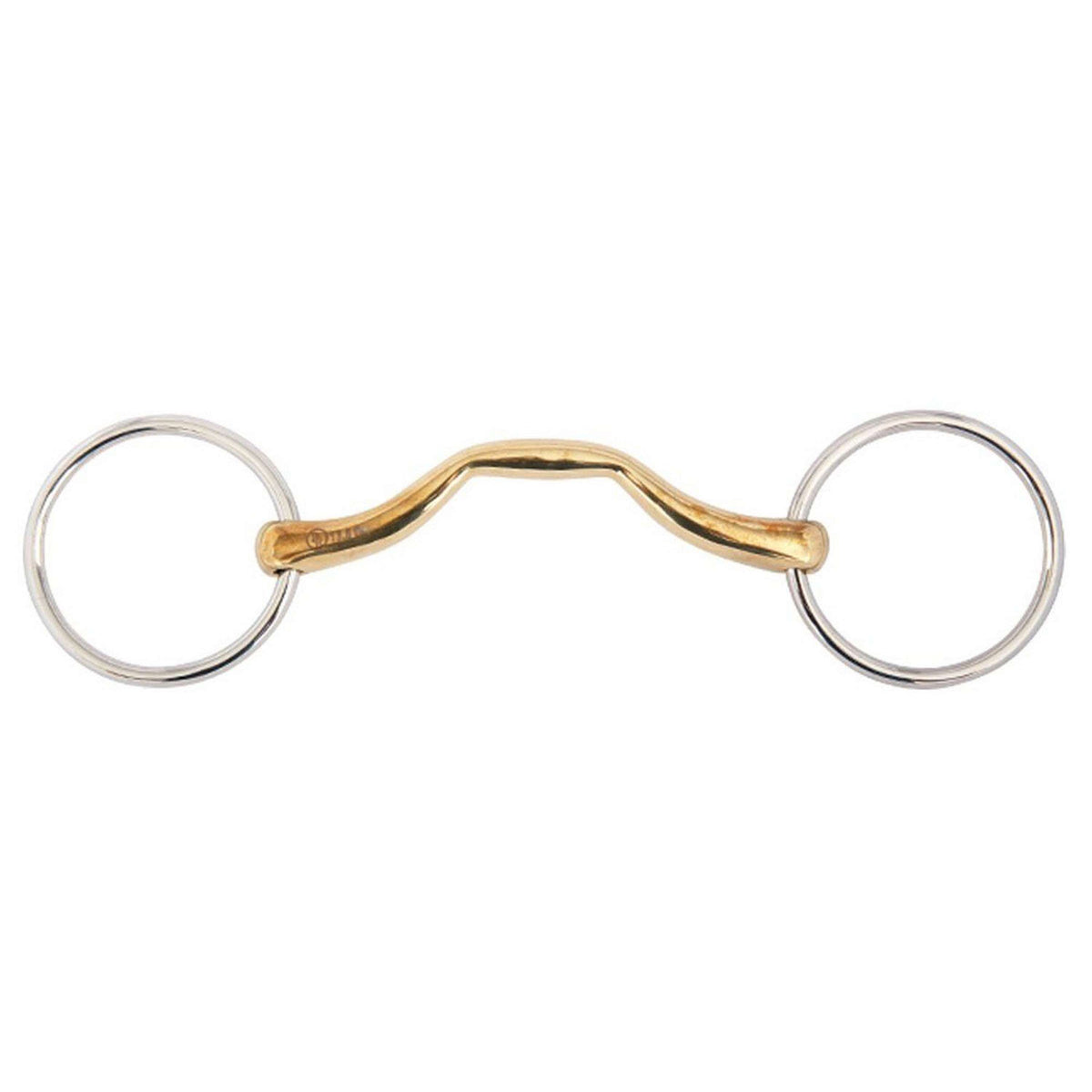 BR Loose Ring Snaffle Soft Contact 14mm Straight Mouth