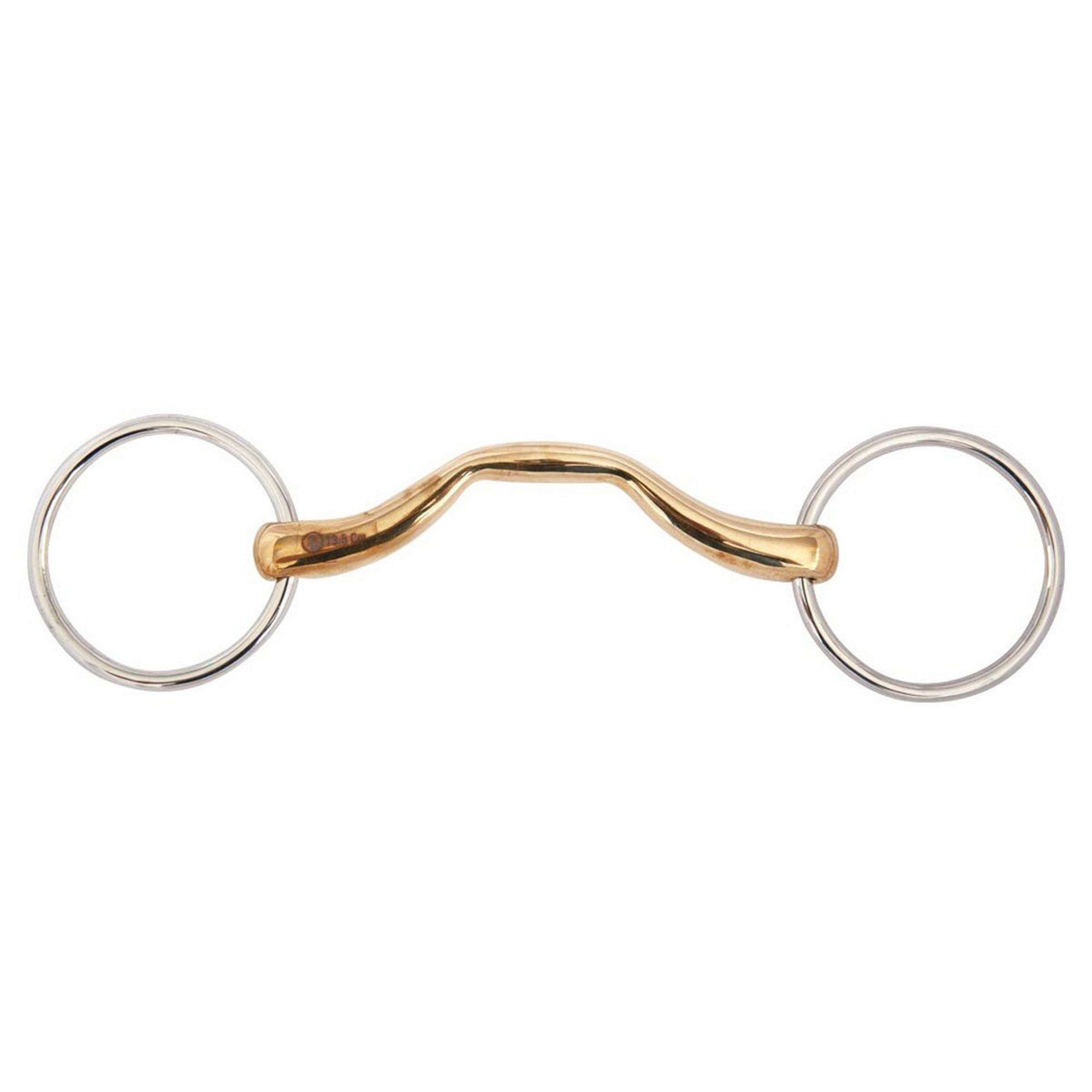 BR Loose Ring Snaffle Soft Contact 16mm Straight Mouth