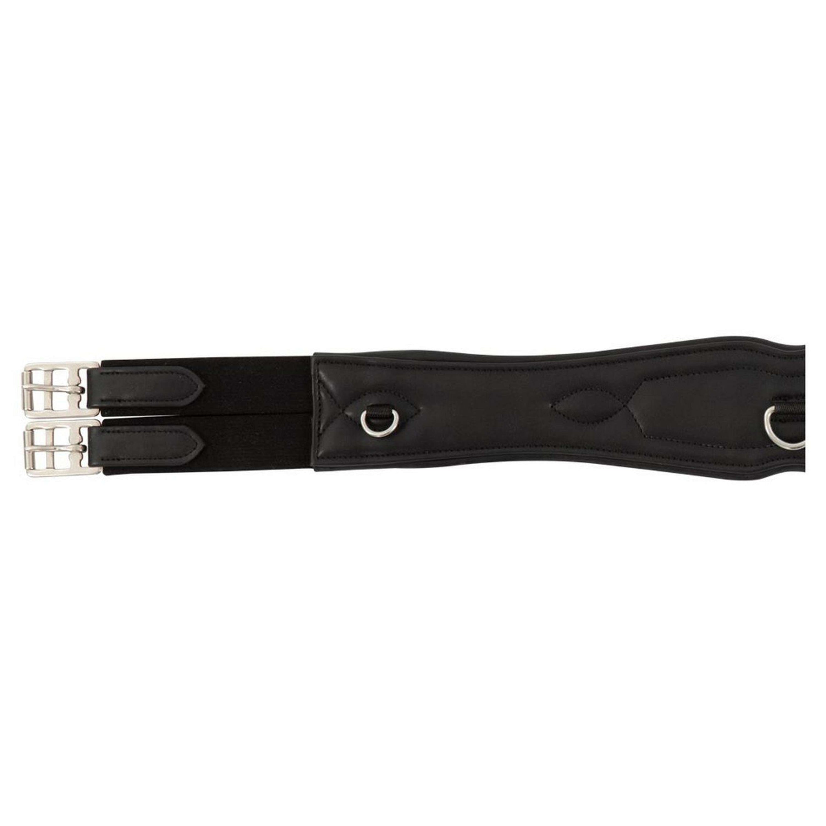 Premiere Girth Cergy Synthetic Leather Black/Silver Premiere Girth Cergy Synthetic Leather Black/Silver