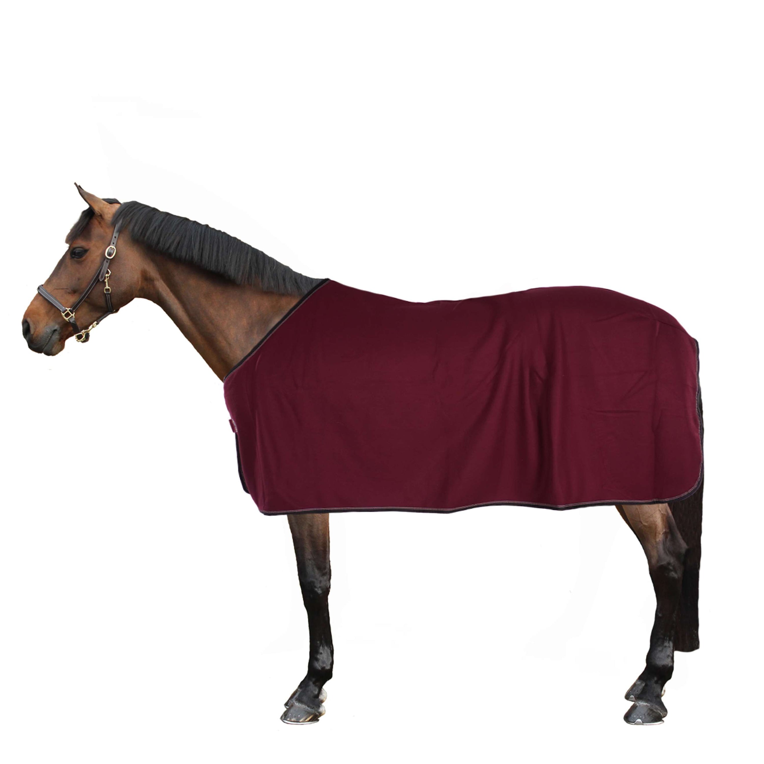 Kavalkade Sweat Rug Ecoline Fleece Bordeaux