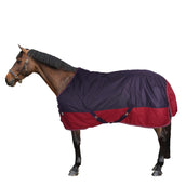 EQUITHÈME Outdoor Rug Tyrex 1200D 0g Navy/Bordeaux