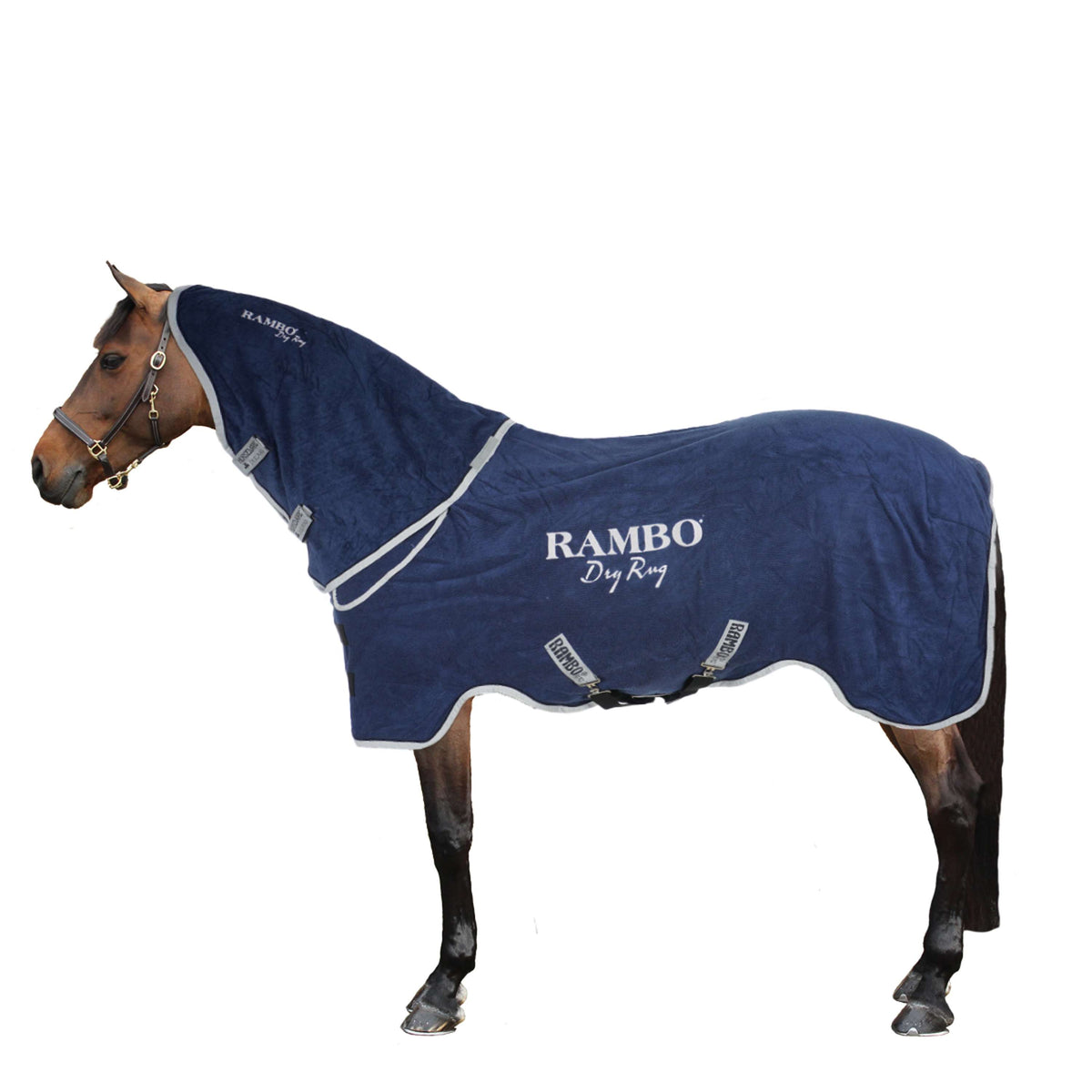 Rambo Dry Rug Navy/Silver