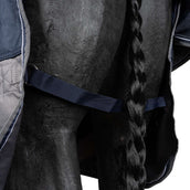 EQUITHÈME Outdoor Rug Tyrex 600 D Polar Fleece 0g Marine Blue/Grey