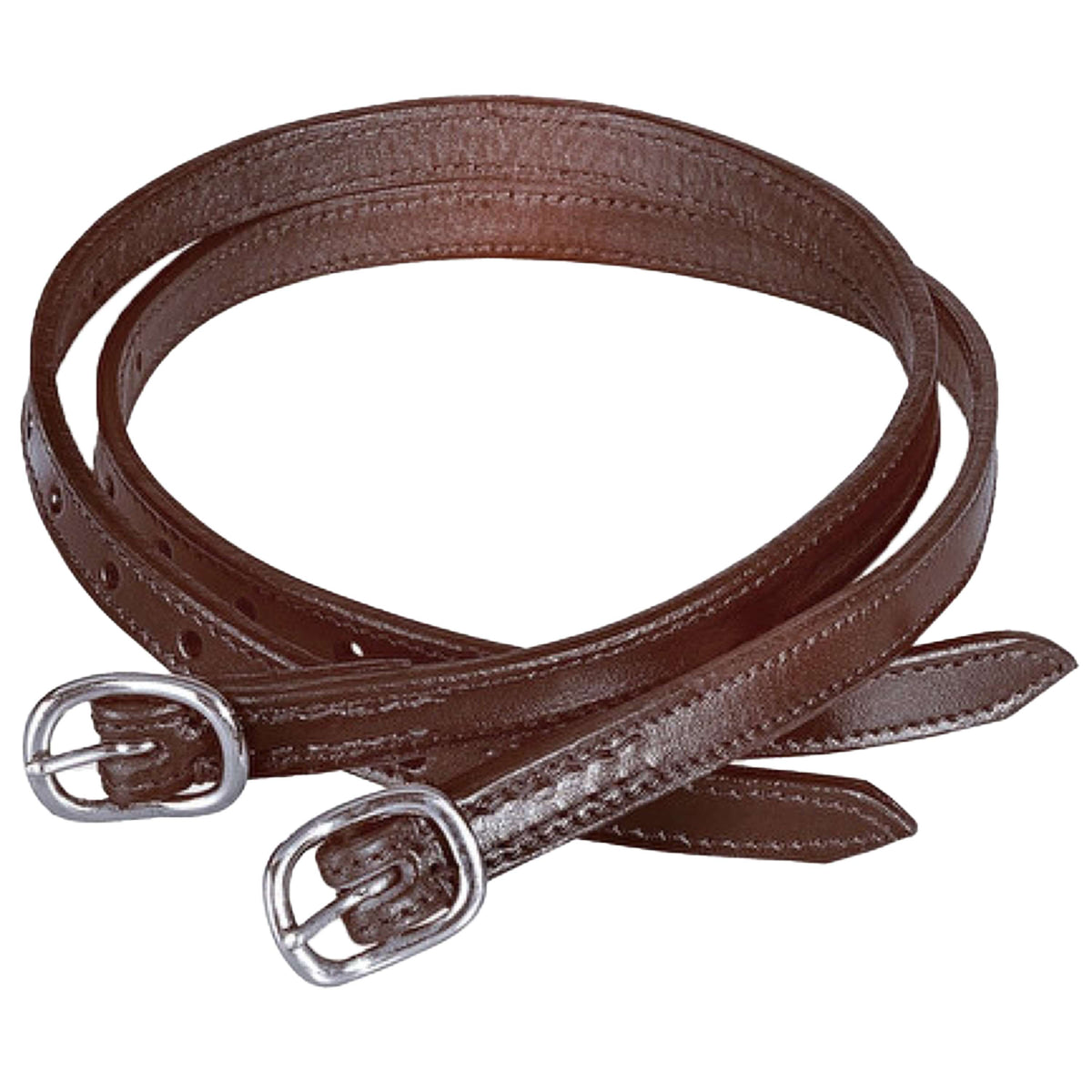 Equiline Spur straps 1 Pair Brown