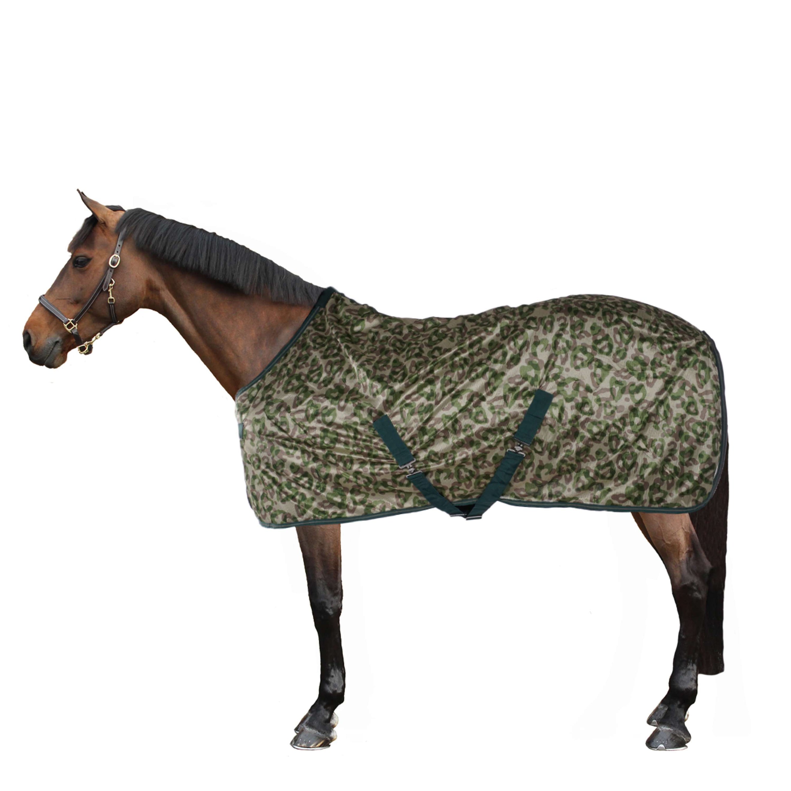 HKM Fly Rug Survival Camouflage Green