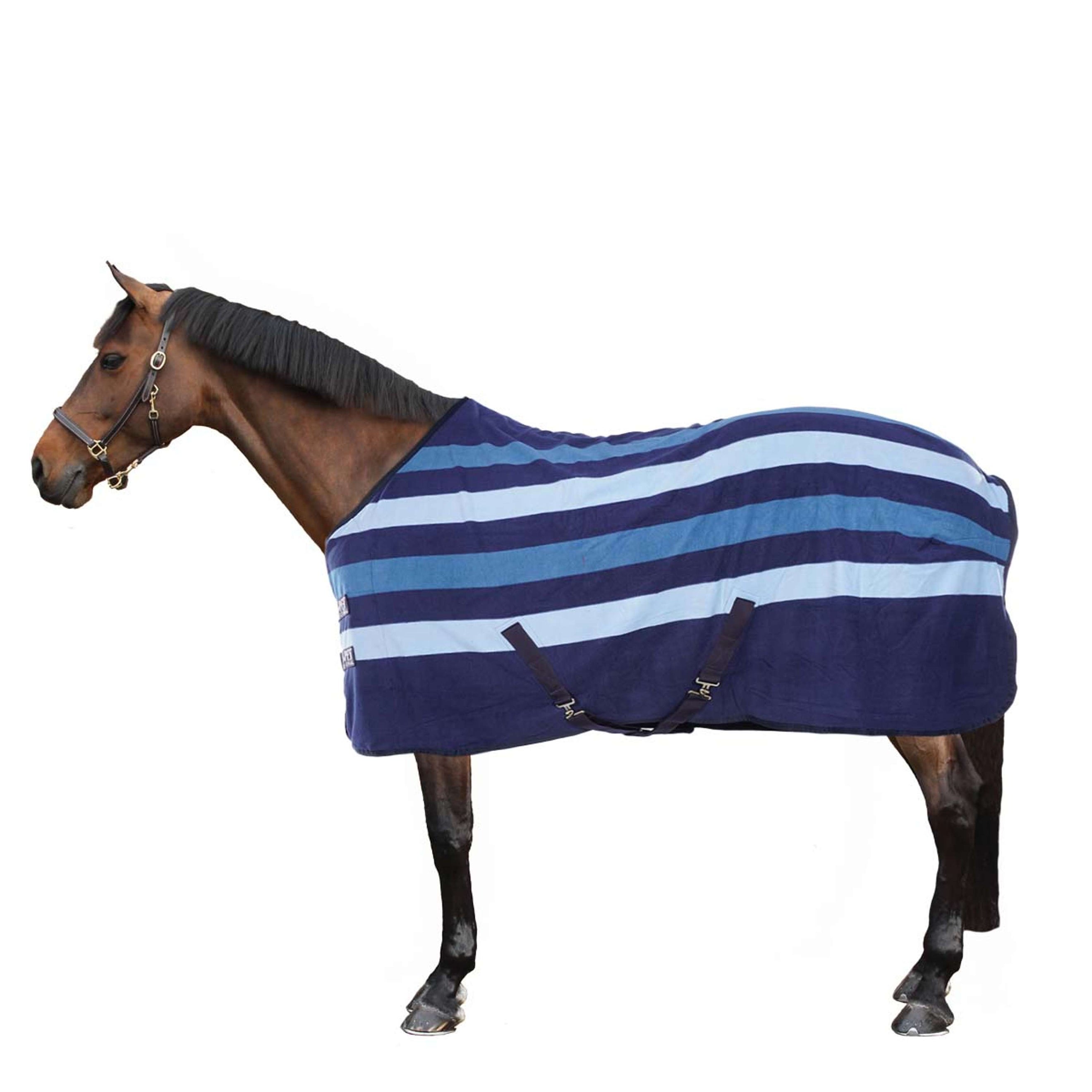 Tempest Fleece Rug Original Newmarket Blue