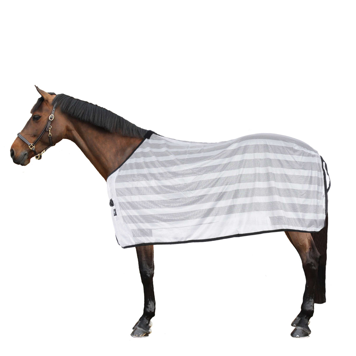 Riding World Fly Rug Mesh White