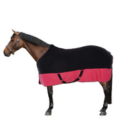 EQUITHÈME Fleece Rug Summer Black/Raspberry