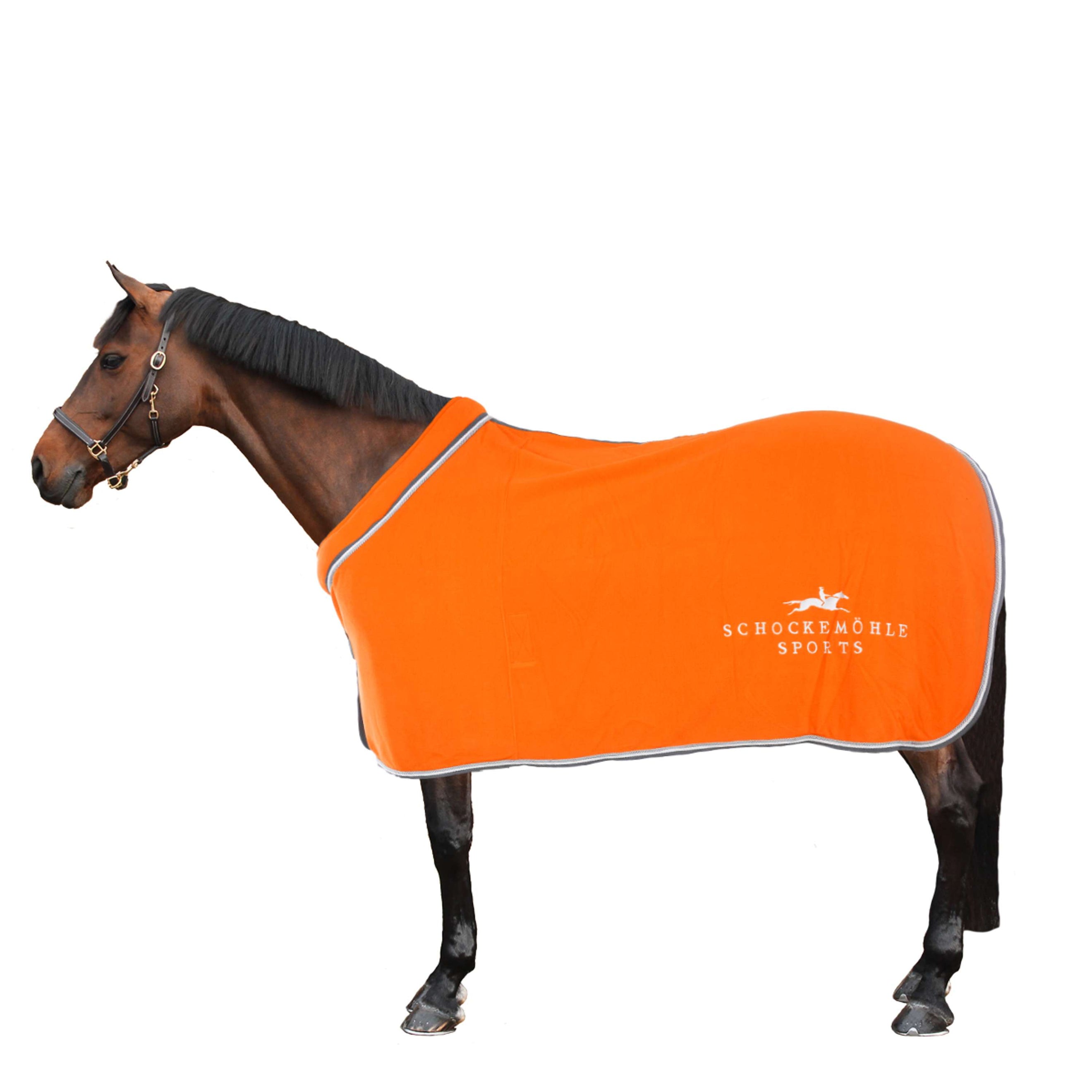 Schockemöhle Sweat Rug Premium Logo Fleece Orange