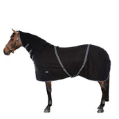 Catago Fleece Rug with a Hood Black