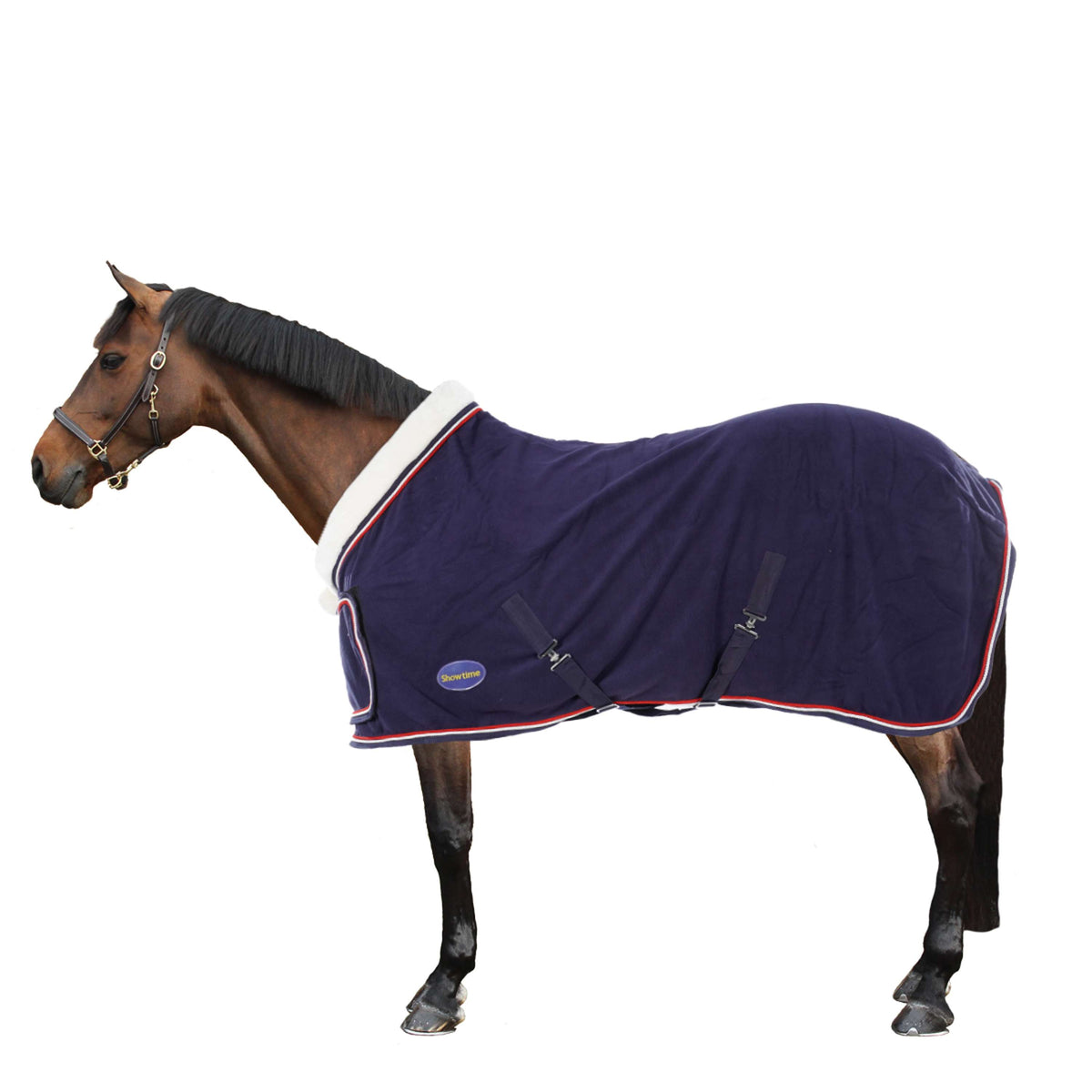 HB Showtime Show Rug Fleece 400gr Dutch Crown Navy