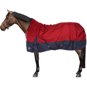 HKM High Neck Rug Louisville 1680D Polarfleece Red/Dark Blue