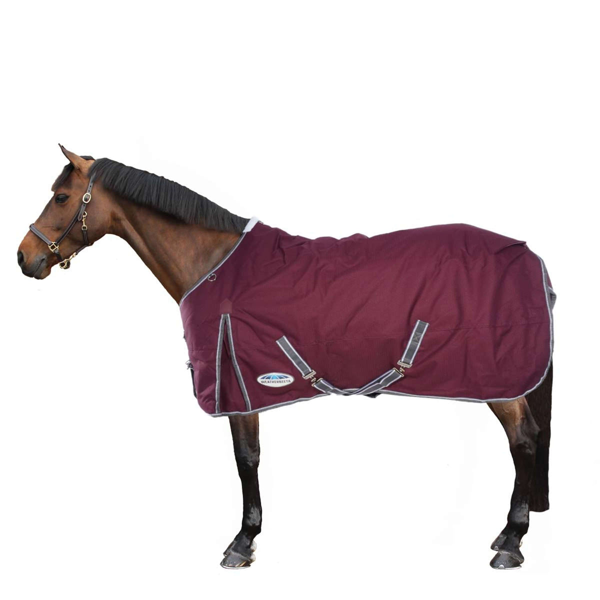 Weatherbeeta Winter Rug Comfitec Plus Dynamic II Standard Neck Medium/Lite Maroon/Grey/White