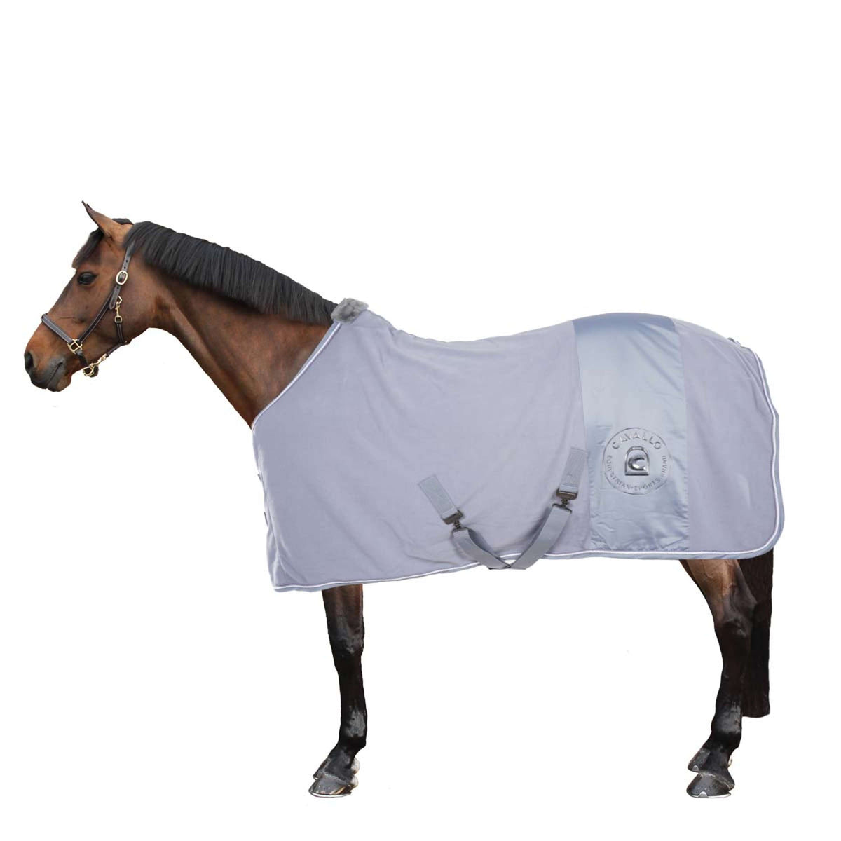 Cavallo Fleece Rug CavalHeida Storm Blue