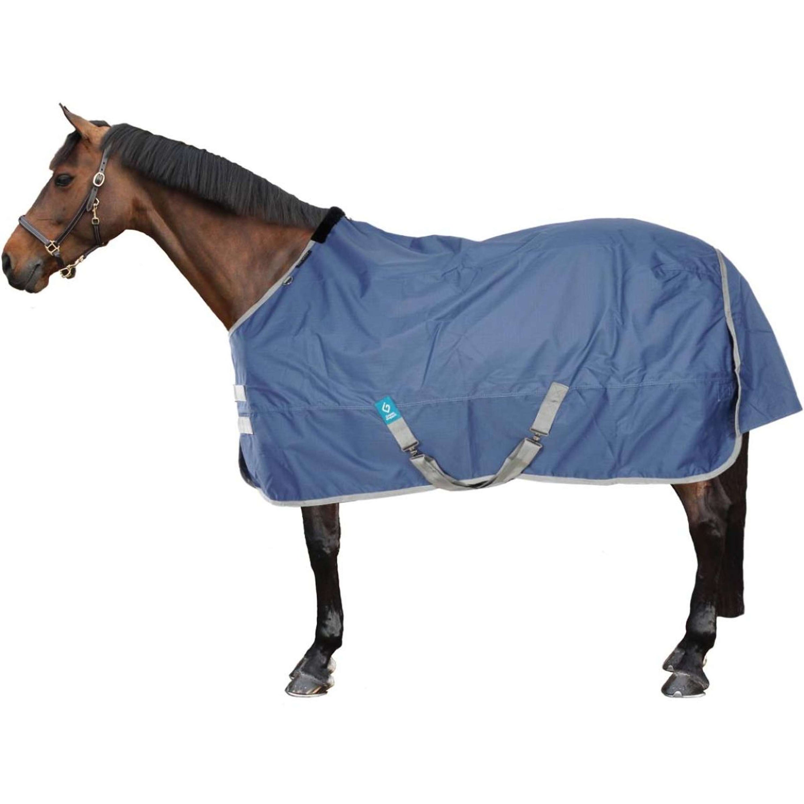 EQUITHÈME Rain Rug Tyrex 600D Recycled 50g Blue