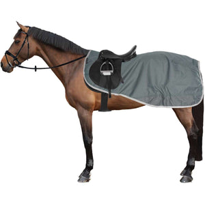 EQUITHÈME Exercise Rug Tyrex 600D Recycled Fleece Green