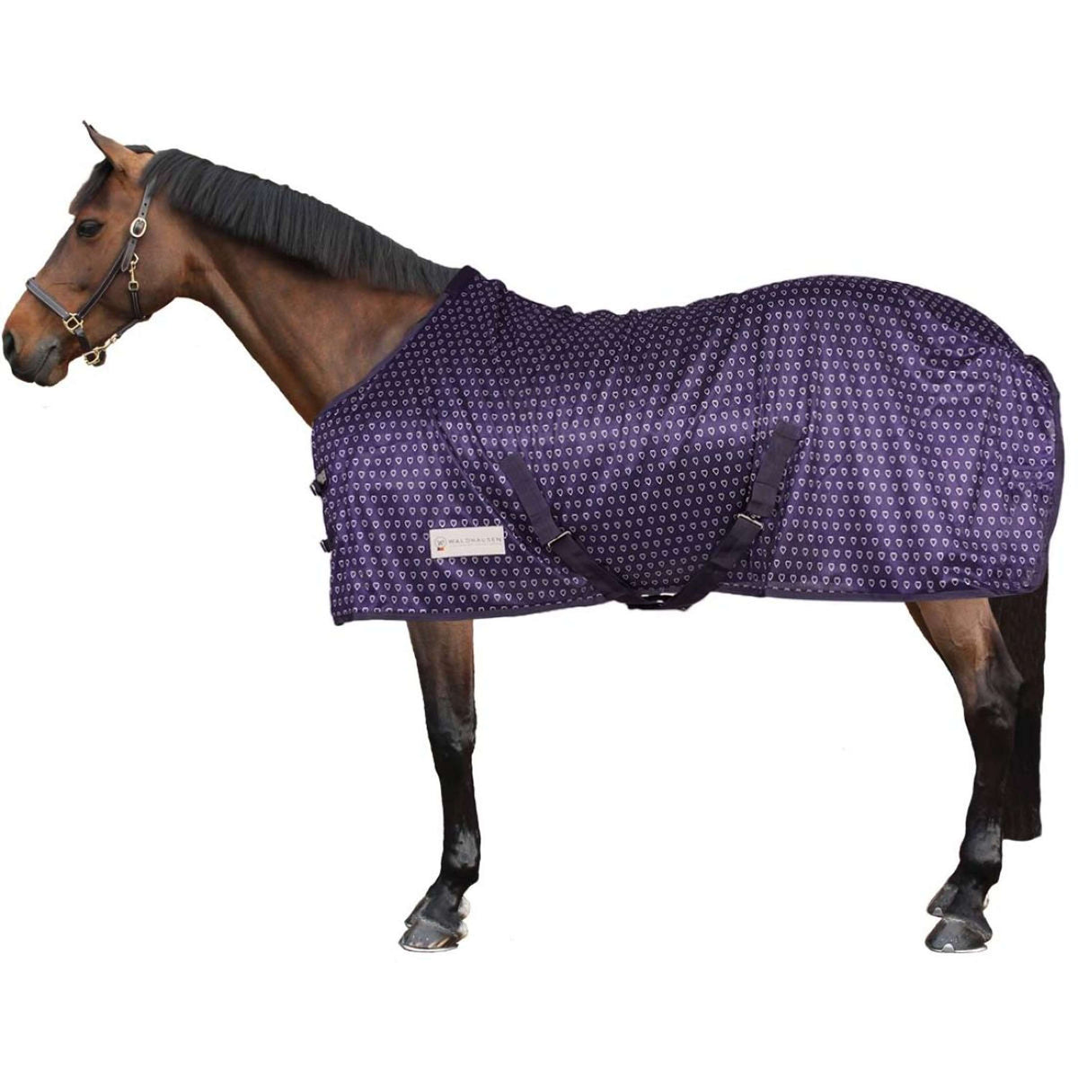 Waldhausen Fly Rug Lucky Heart Nightblue