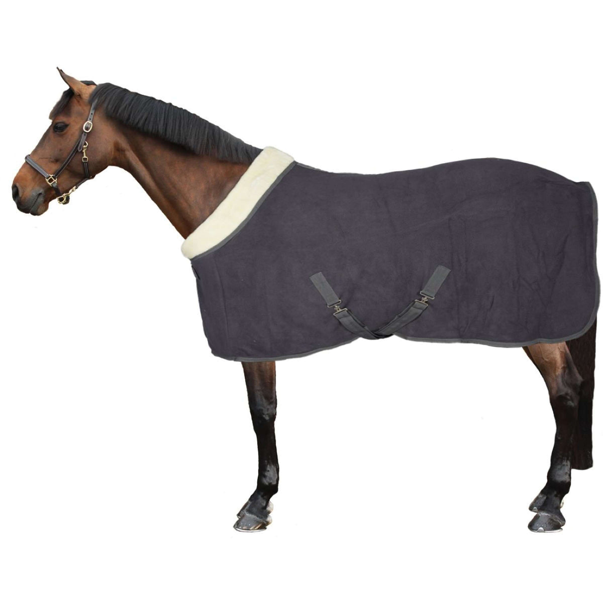 Horka Fleece Rug Equestrian Pro Granite