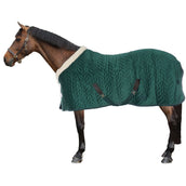 EQUITHÈME Stable Rug Velvet Teddy Green