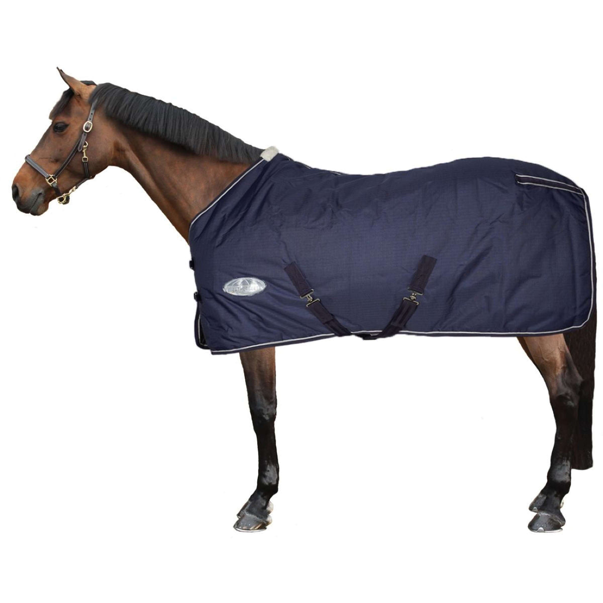 Weatherbeeta Stable Rug 1200D Standard Neck Medium Navy/White