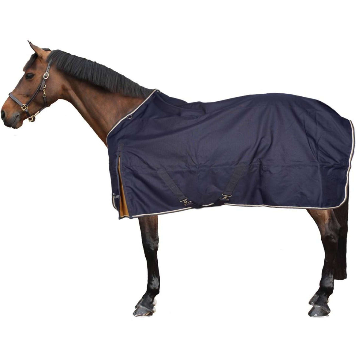 Highlander Plus Turnout Rug Lite Navy