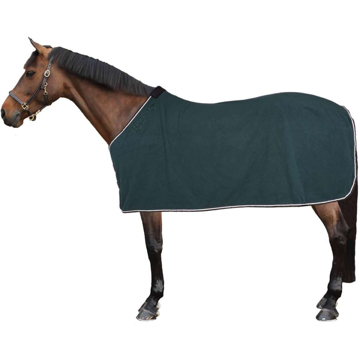 Eskadron Fleece Rug Contrast Racinggreen