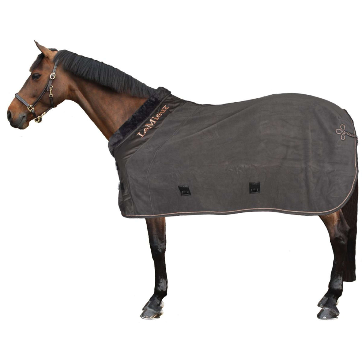 LeMieux Fleece Rug Luxe Anthracite