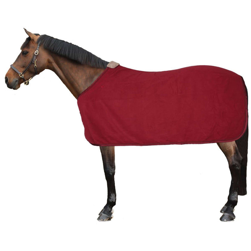 Cavallo Fleece Rug CavalJoana Dark red