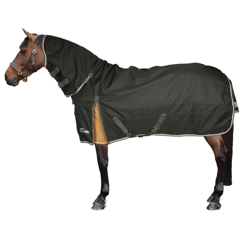 Highlander Plus by Shires Winter Rug Combo 50g Green