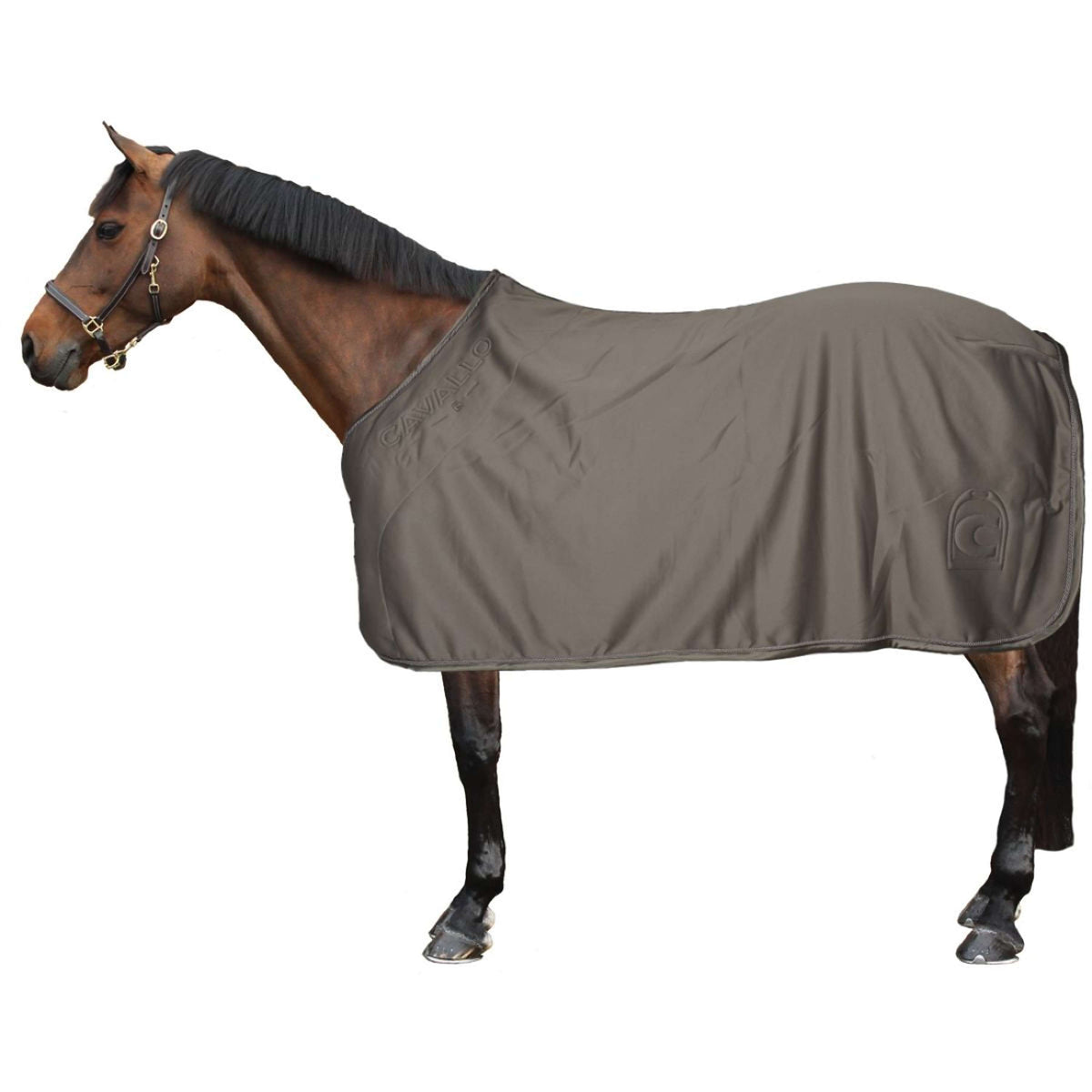 Cavallo Sweat Rug Caval Quick Dry Sepia Olive