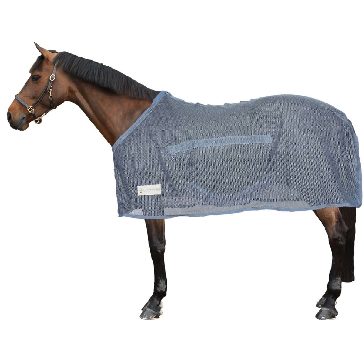 Waldhausen Fly Rug Comfort with Stud Guard Chalk Blue