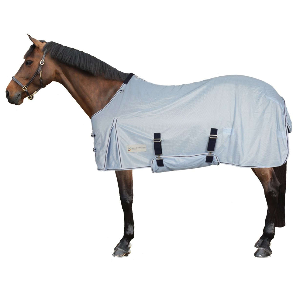 Waldhausen Fly Rug Protect Light blue/Dark blue