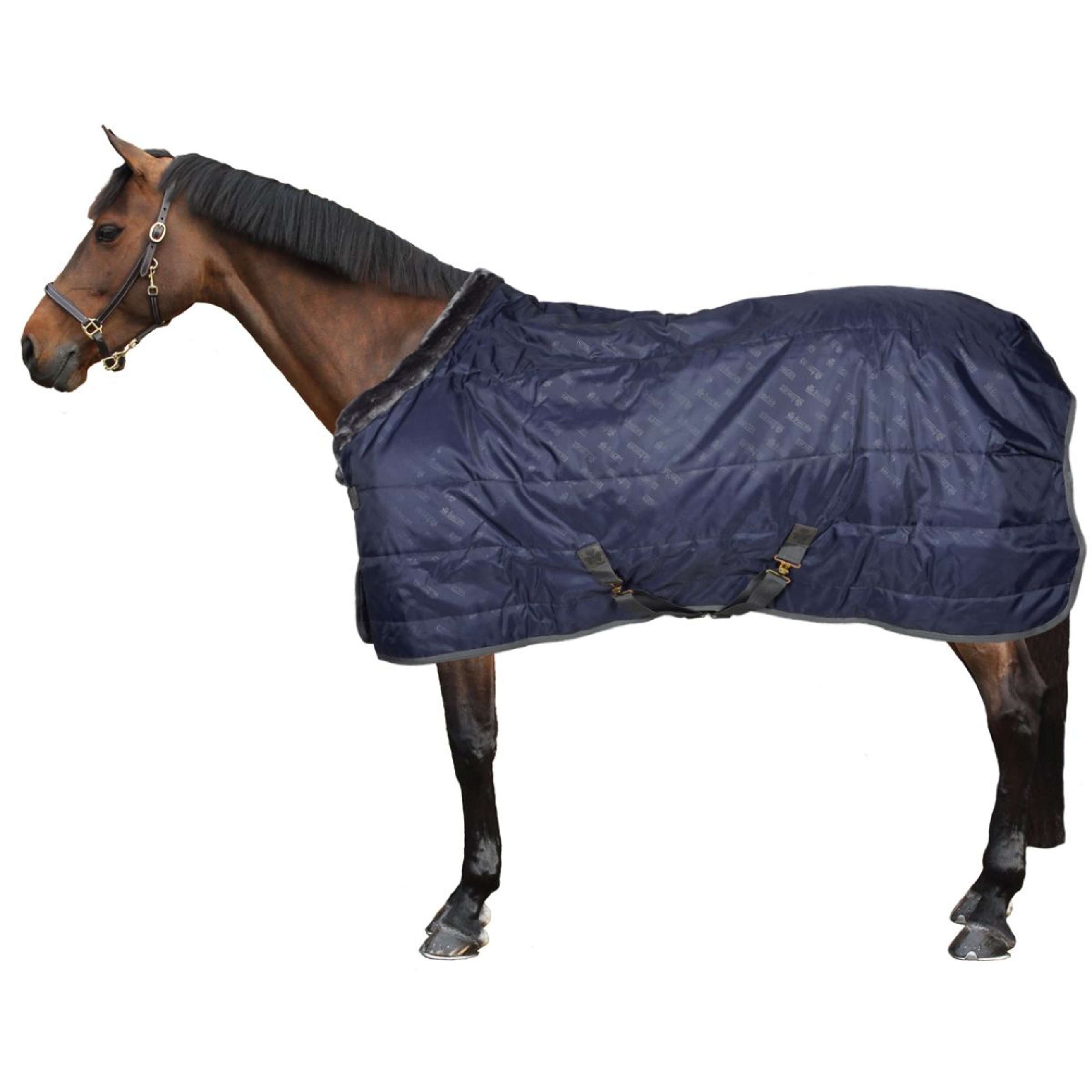 Bucas Stable Rug Show-Line Navy/Grey Bucas Stable Rug Show-Line Navy/Grey