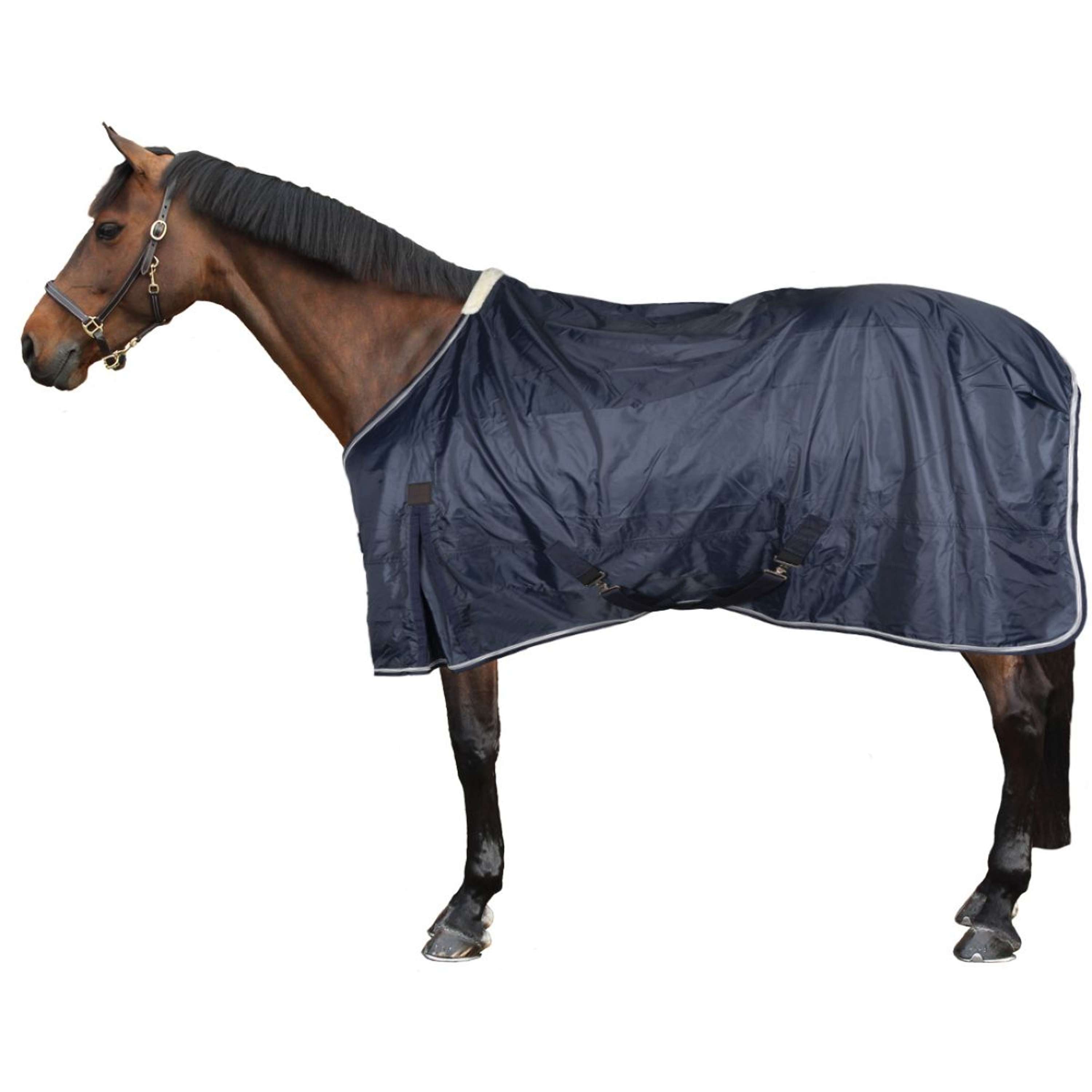 EQUITHÈME Rain Rug Navy