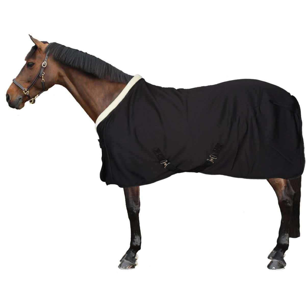 Montar Fleece Rug Softshell Black