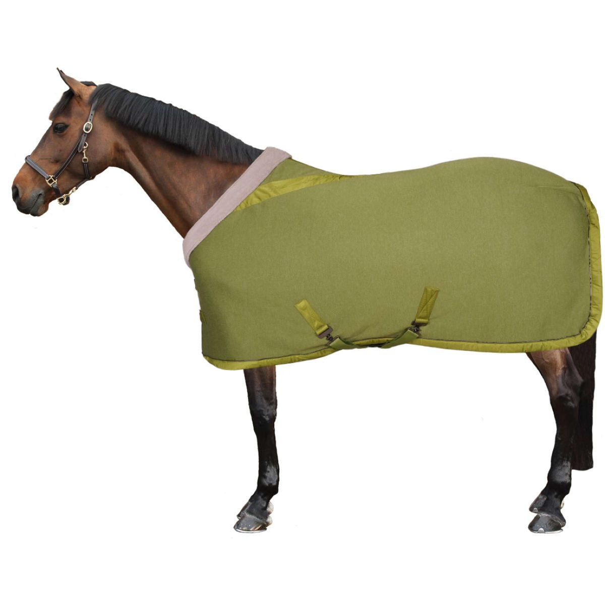 Eskadron Sweat Rug Platinum Acrylic moss-green