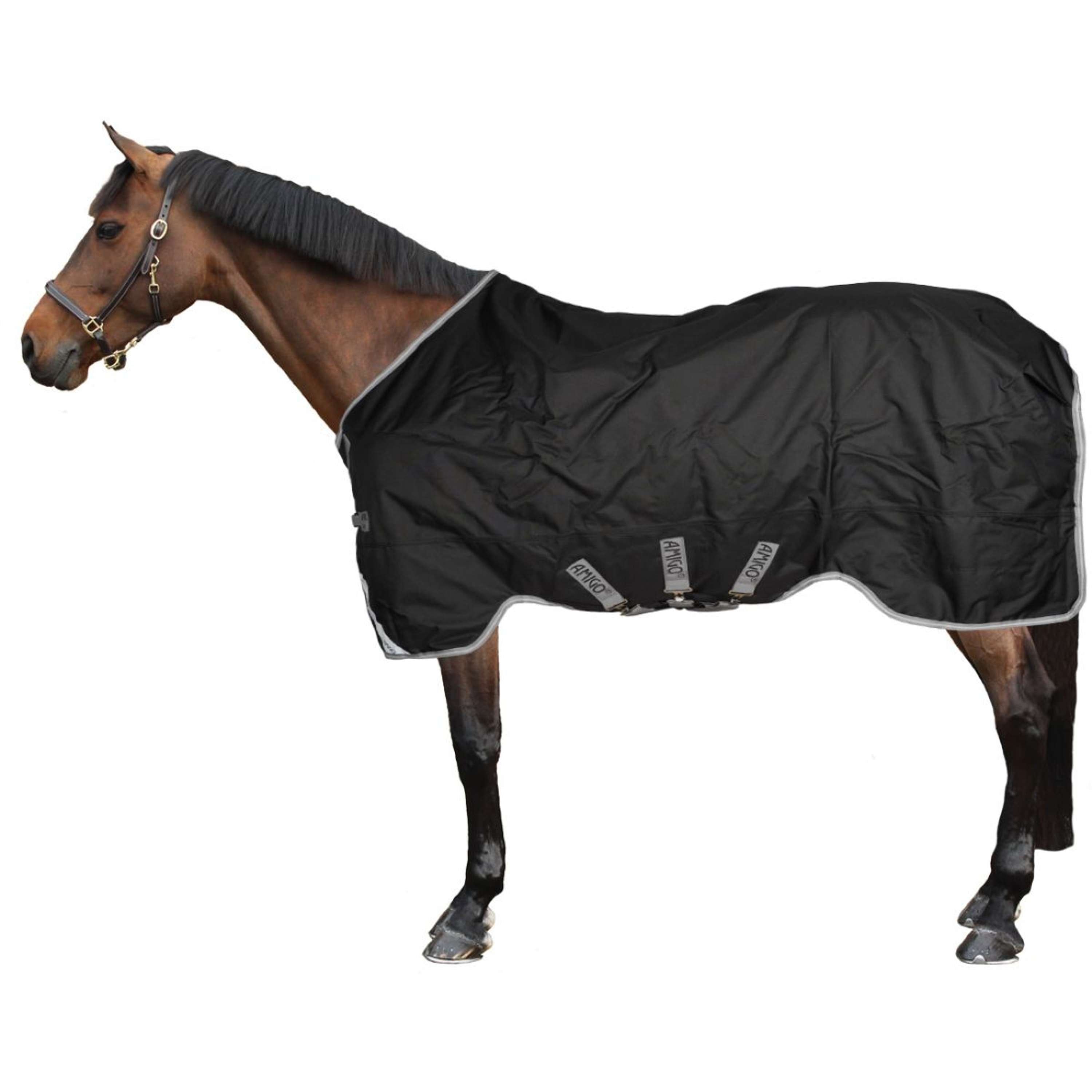 Amigo Bravo 12XL Original Turnout Medium 250g Black/Titanium Grey