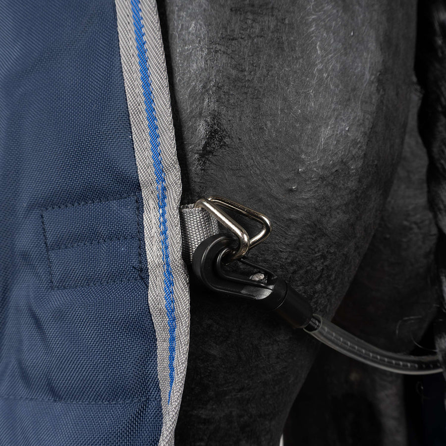 Rhino Plus Turnout Lite 100g Navy/Titanium Grey