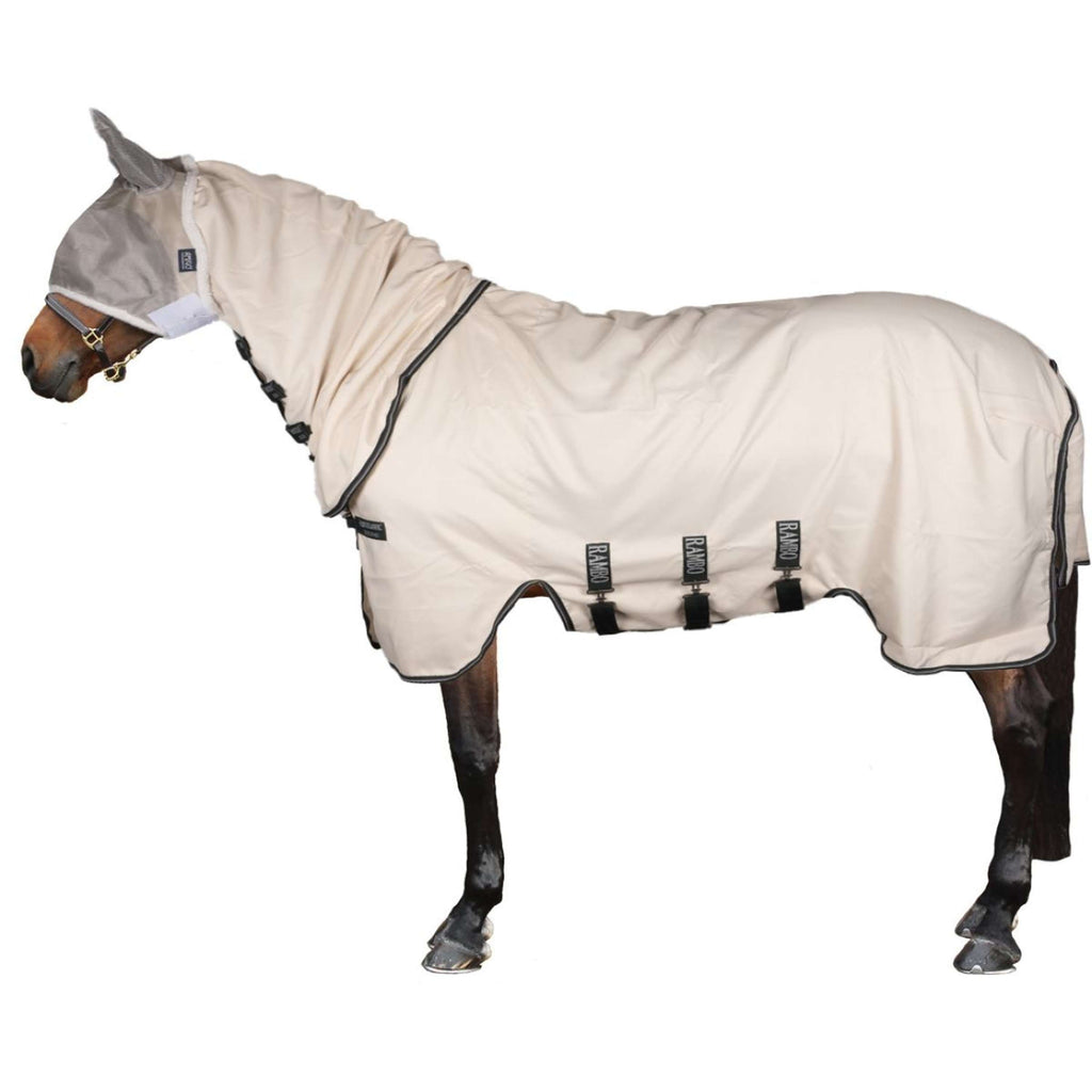 Rambo Hoody Pony Chalk/Hunter Green/Silver