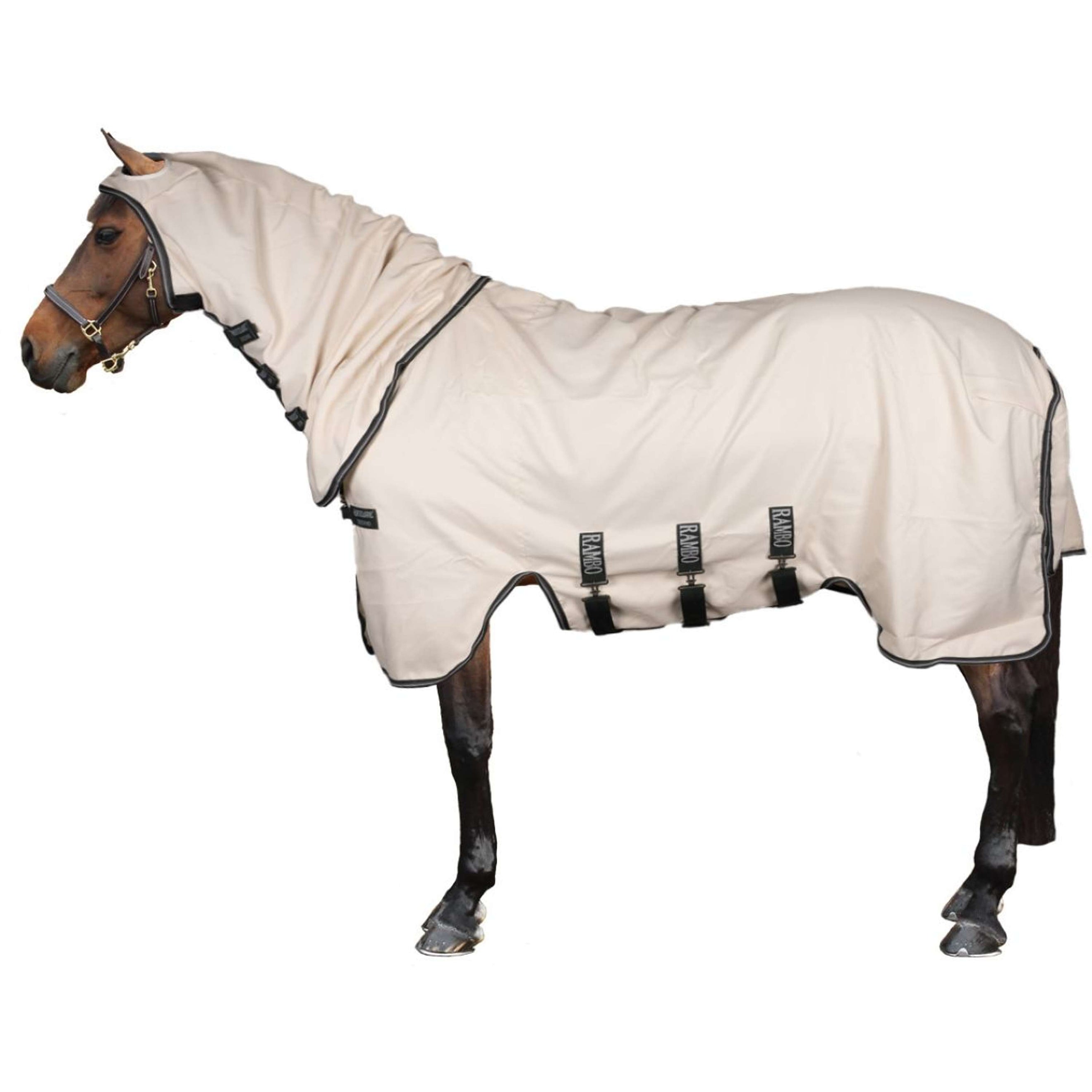 Rambo Hoody XL Chalk/Hunter Green/Silver