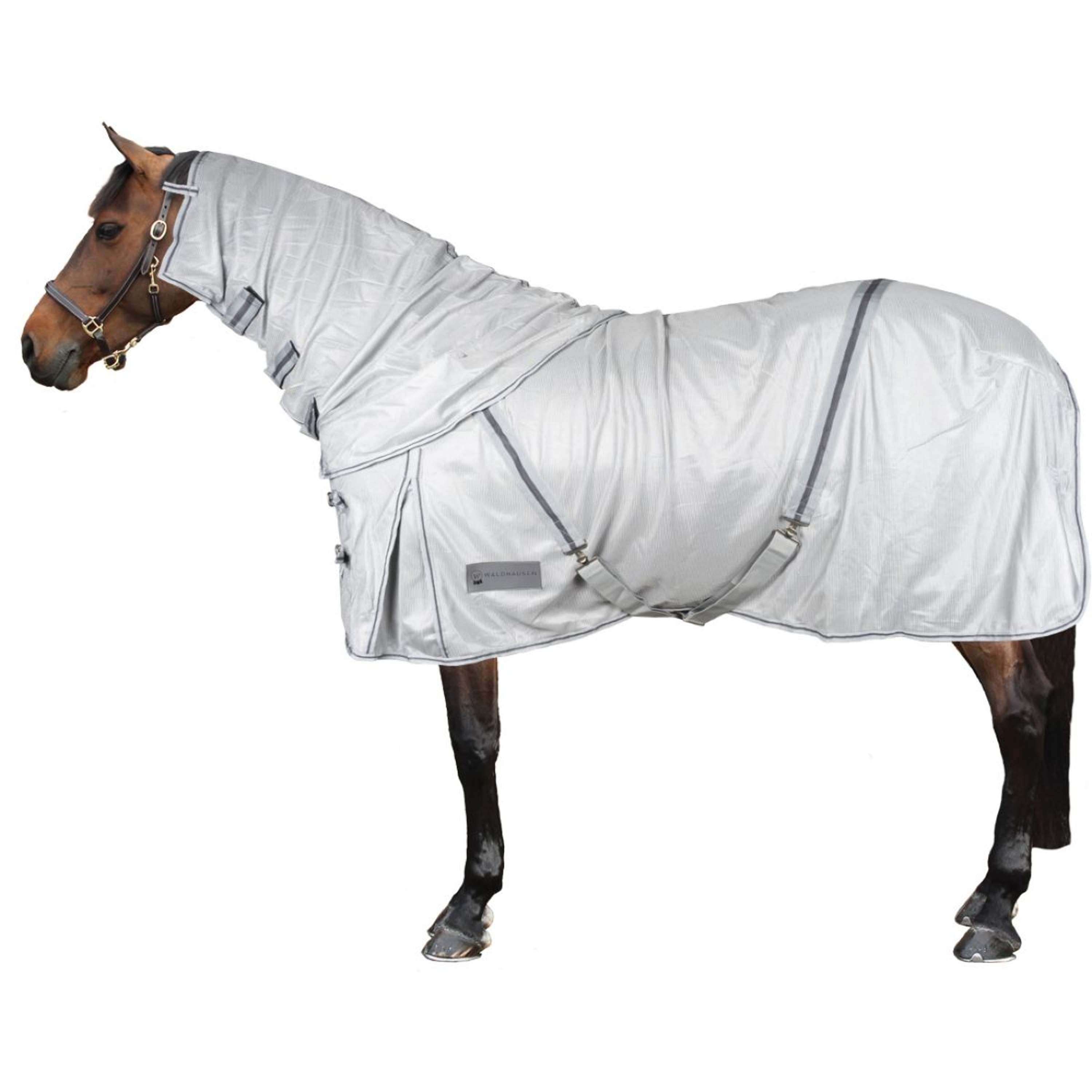 Waldhausen Fly Rug Protect with Loose Neck Silver grey/Gray