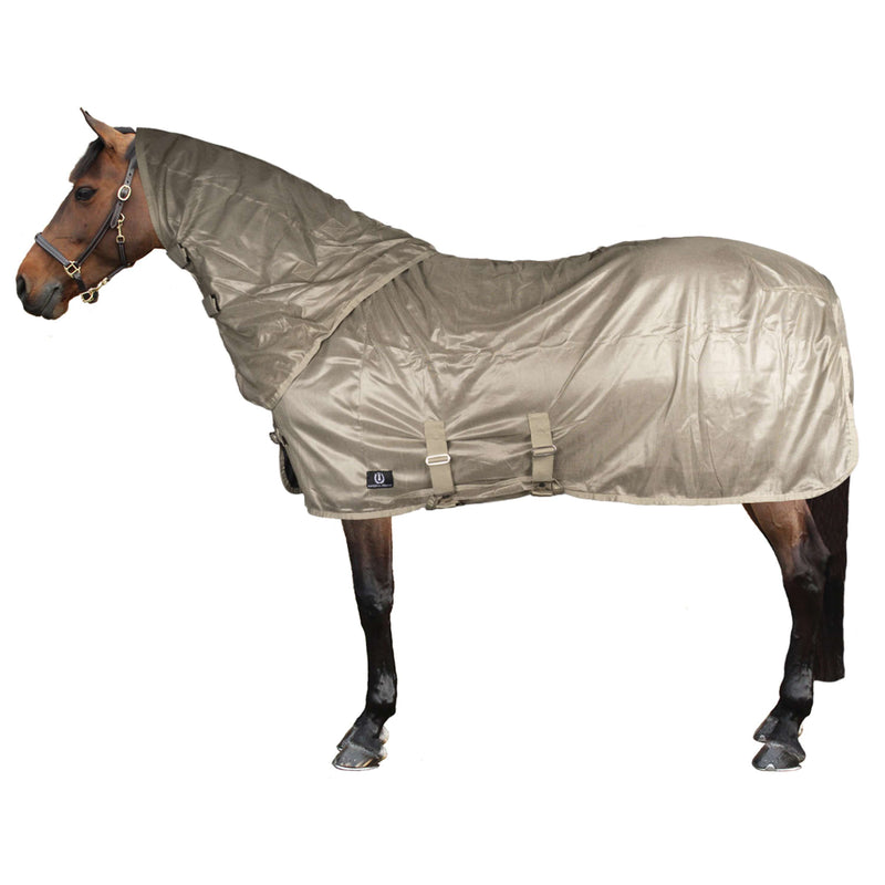 Imperial Riding Fly Rug IRHReese with a Hood Light Olive