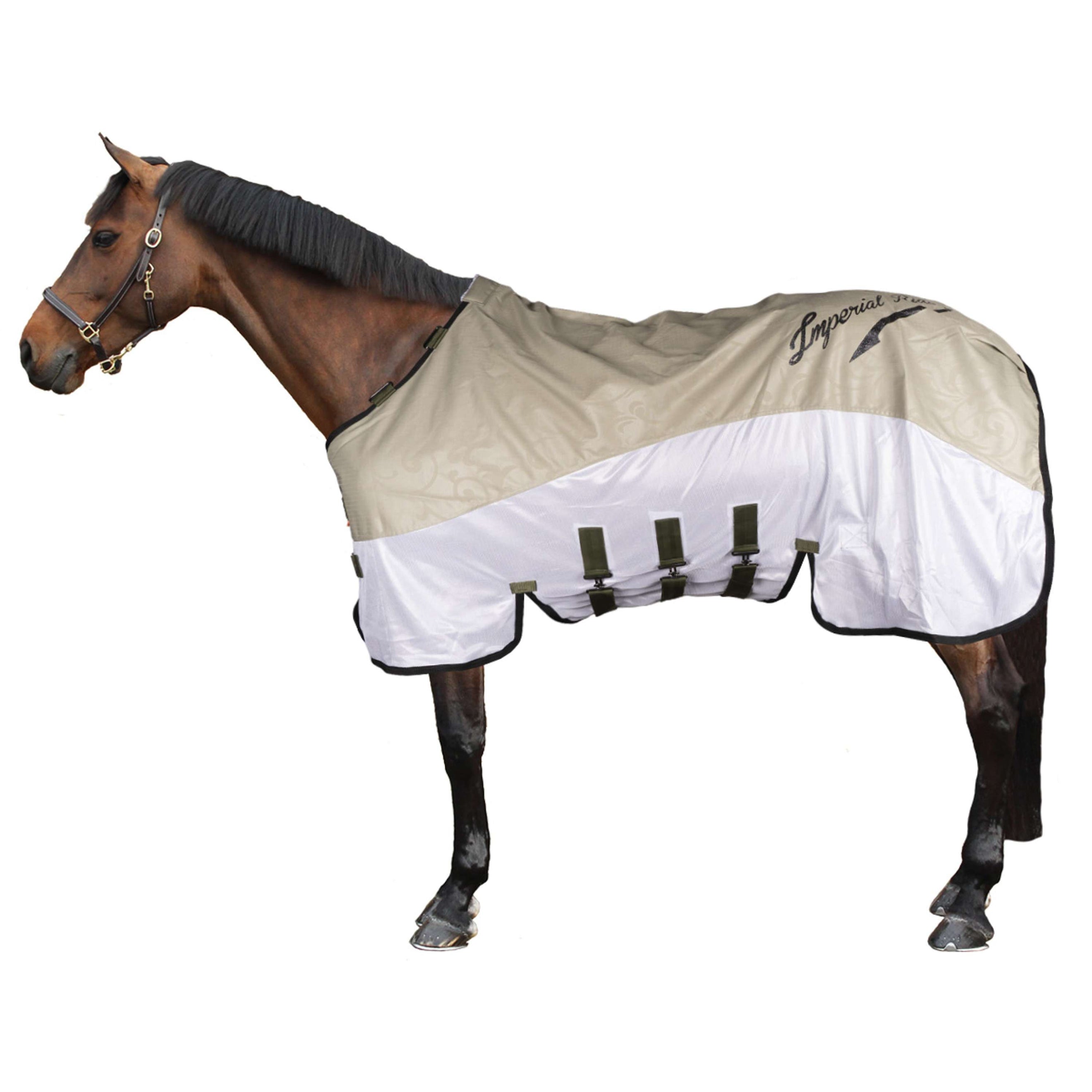 Imperial Riding Fly and Rain Blanket IRHSuper-dry Light Olive