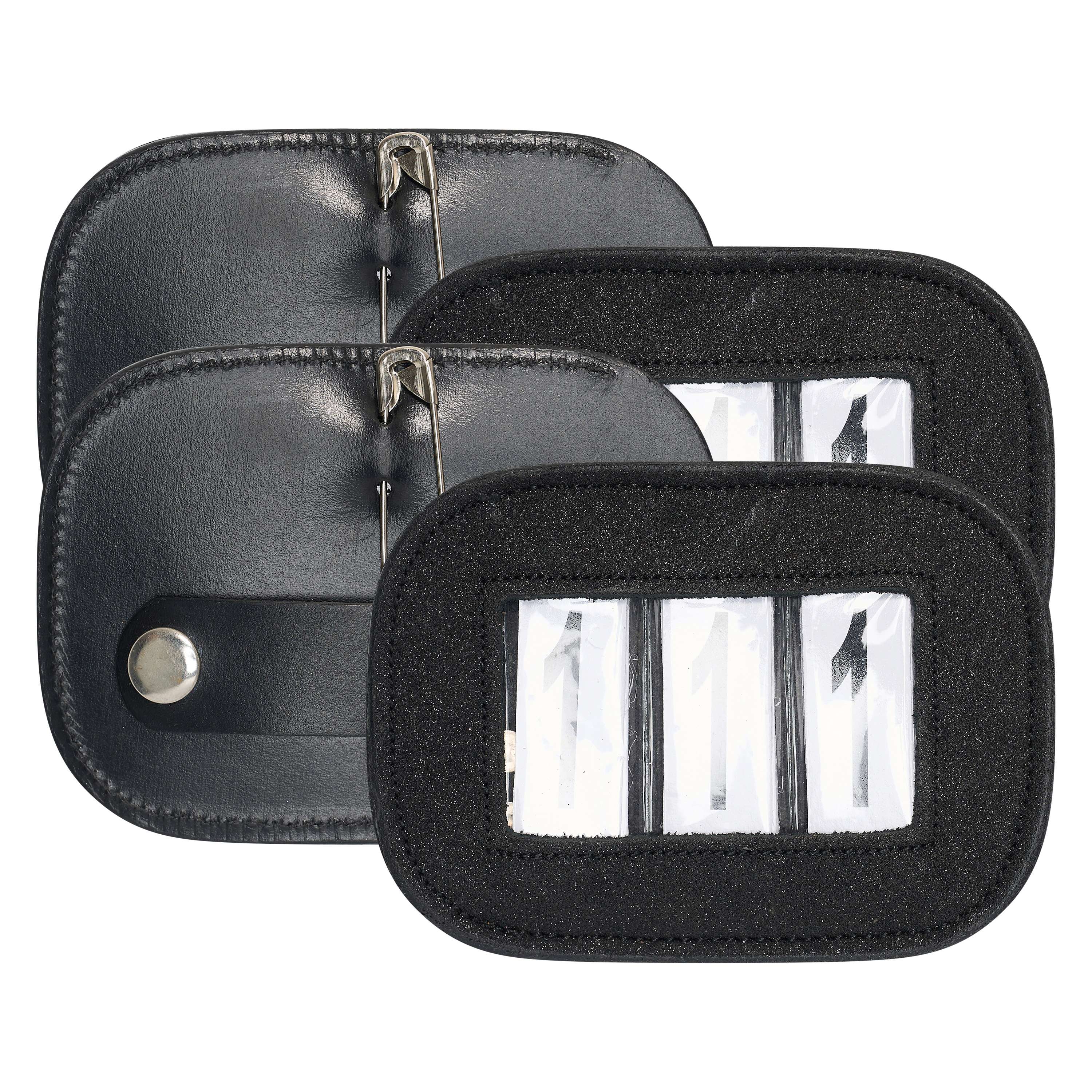 Imperial Riding Competition Numbers IRHGlitter Square Black
