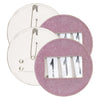 Imperial Riding Competition Numbers IRHGlitter Round Pink