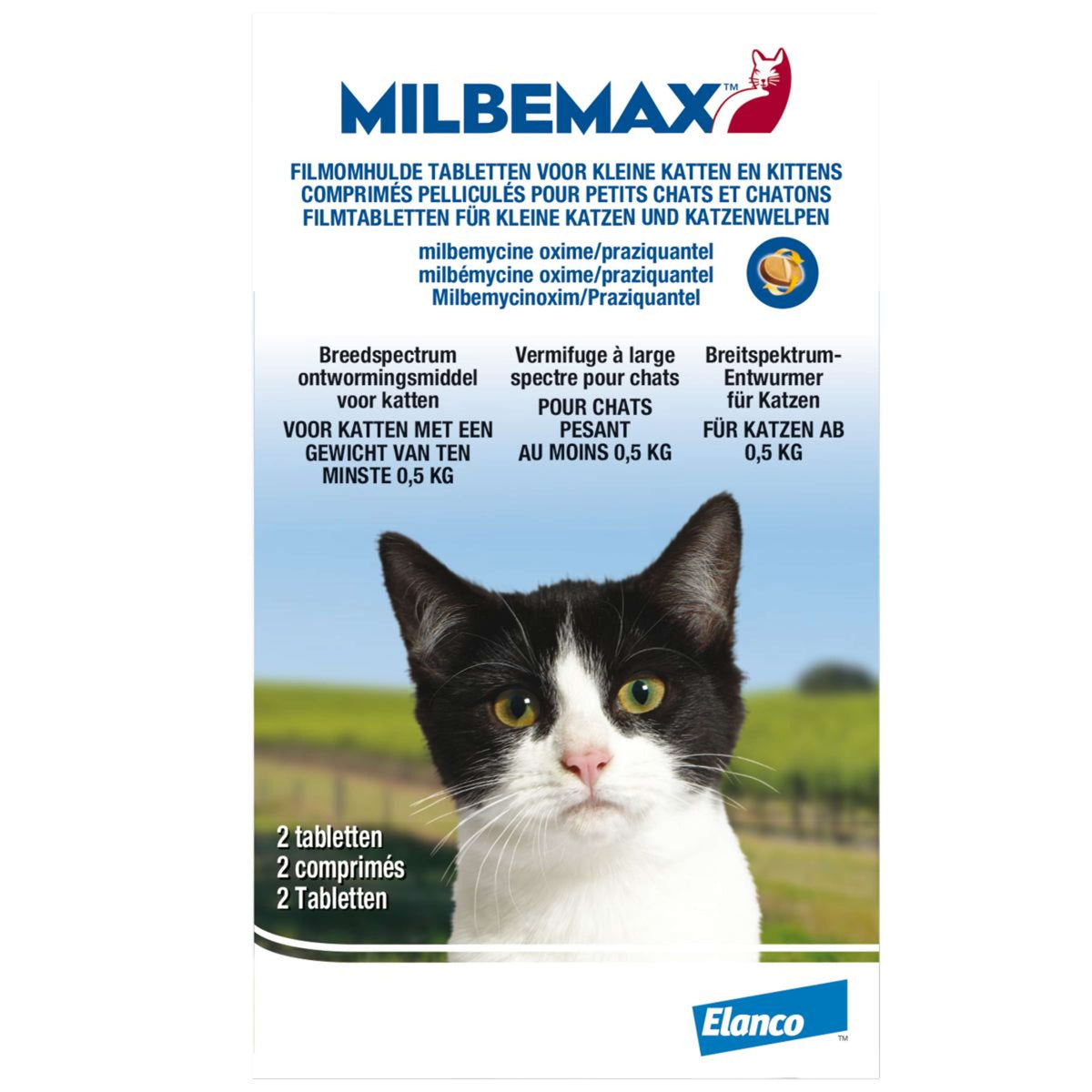 Milbemax Deworming Tabletten Kitten/Cat Small